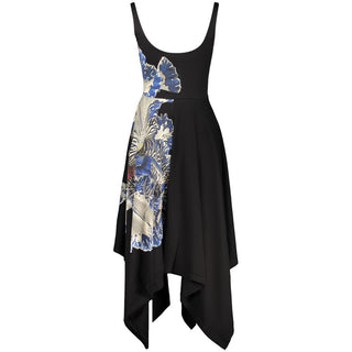 Black Cotton Women's Dress