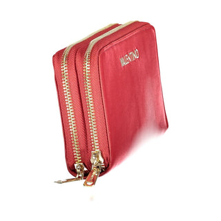 Rosso Polyurethane Donna Wallet