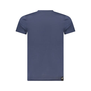 Blu Cotton Mens T-Shirt