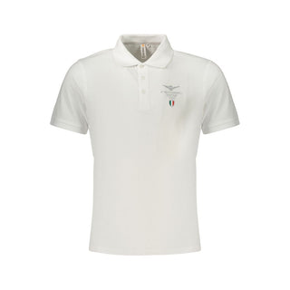 Bianco Cotone Uomo Polo