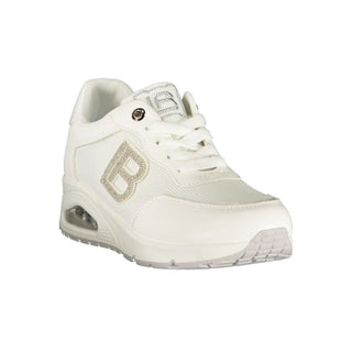 Bianco Polyurethane Women's Sneaker