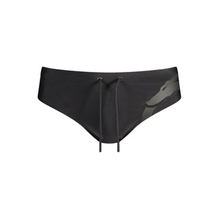 Black Polyamide Men's Brief