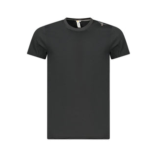 Black Cotton Men's T-Shirt