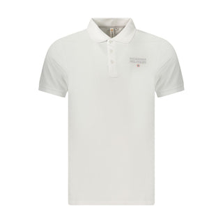 White Cotton Men's Polo Shirt