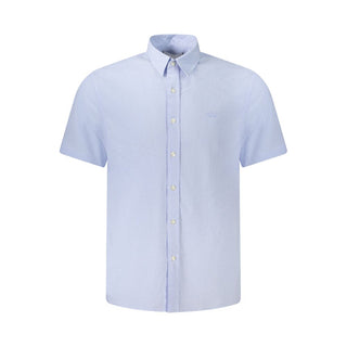 Light Blue Cotton Men's Shirt