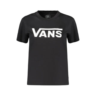 Black Cotton Women's T-Shirt