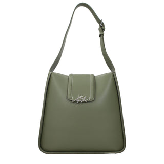 Green Leather Shoulder Bag
