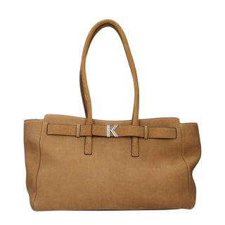 Brown Leather Shoulder Bag