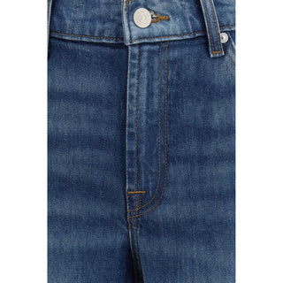 Blue Cotton Jeans Denim