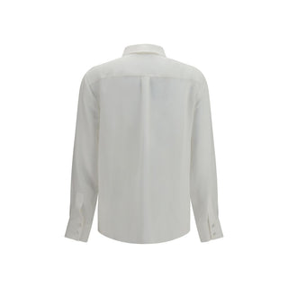 White Silk Dress Shirt