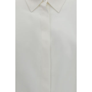 White Silk Dress Shirt