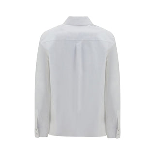 White Cotton Dress Shirt