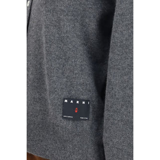Gray Cashmere Cardigan