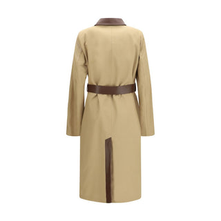 Brown Cotton Coat
