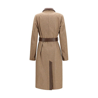 Brown Cotton Coat