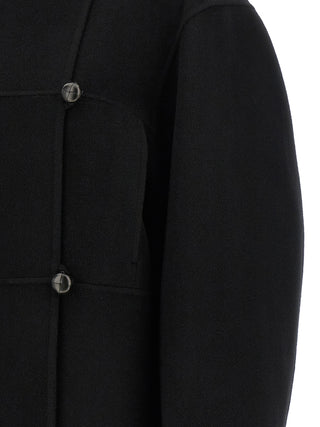 Black Wool Coat