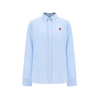 Blue Cotton Dress Shirt