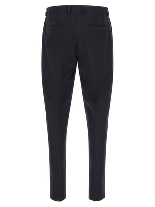 Blue Virgin Wool Two-Piece Suit