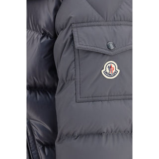 Gray Goose Down Full-Length Jacket