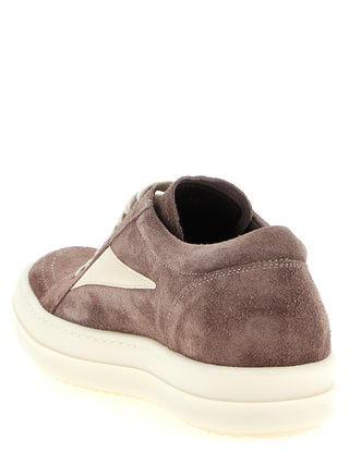 Purple Calfskin Low Top Sneakers