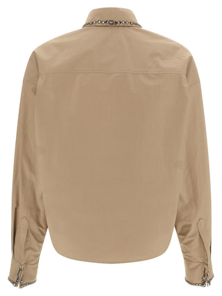 Beige Cotton Blouse