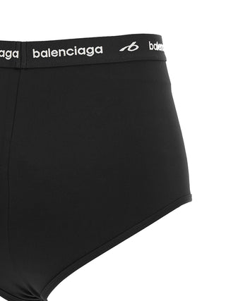 Black Polyamide Briefs