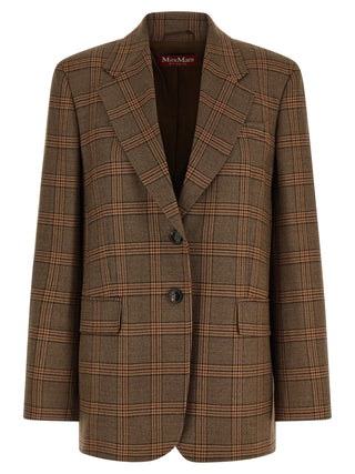 Brown Wool Blazer