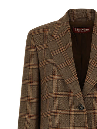 Brown Wool Blazer