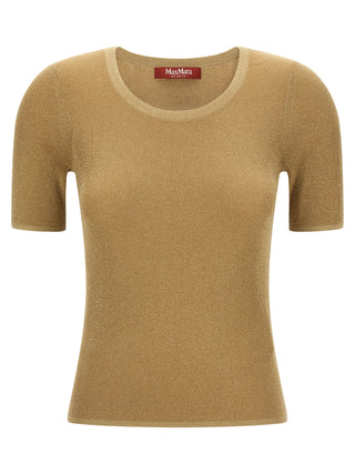 Gold Polyamide T-Shirt