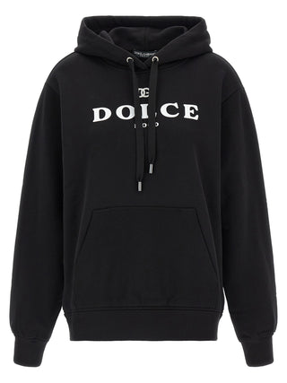 Black Cotton Hoodie