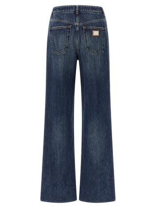 Blue Cotton Jeans Denim