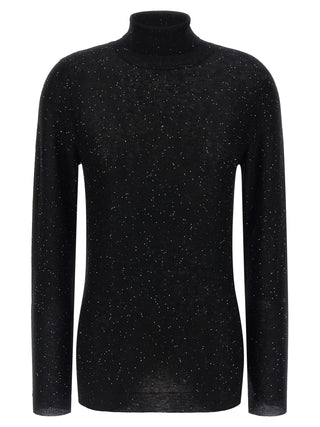 Black Wool Cardigan