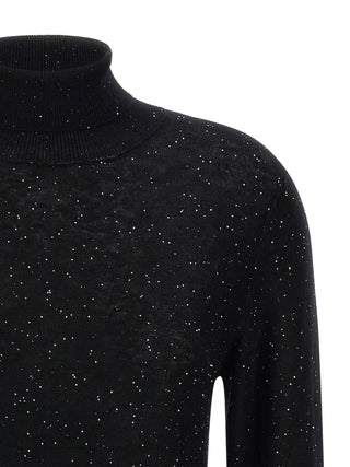 Black Wool Cardigan