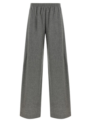 Gray Virgin Wool Cargo Pants