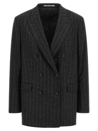 Gray Wool Blazer
