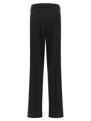 Black Polyester Dress Pants