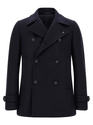 Blue Wool Coat
