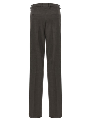 Gray Virgin Wool Two-Piece Suit