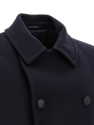 Blue Wool Coat