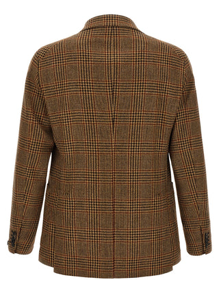 Brown Virgin Wool Blazer