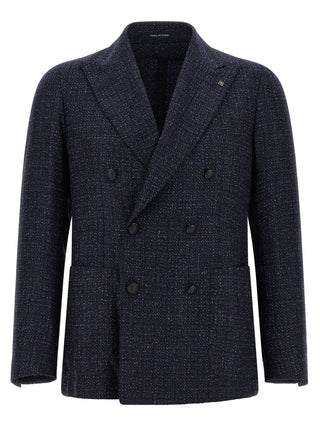 Blue Virgin Wool Blazer