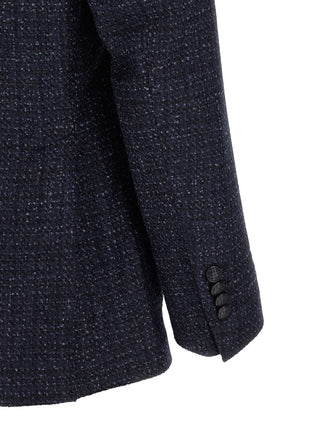 Blue Virgin Wool Blazer