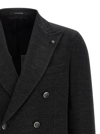 Gray Polyester Blazer