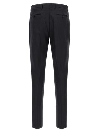 Gray Virgin Wool Two-Piece Suit