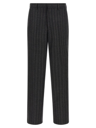 Gray Virgin Wool Two-Piece Suit