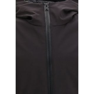 Black Polyester Shell Jacket