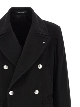 Black Cashmere Coat