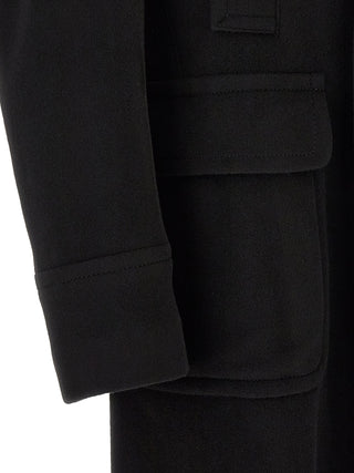Black Cashmere Coat