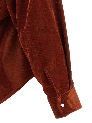 Red Viscose Blouse