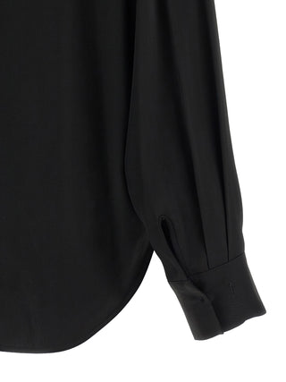 Black Viscose Blouse